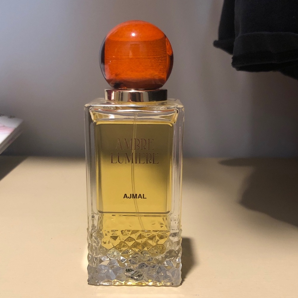 AJMAL Ambre Lumiere Women's Amber Body Fragrance - Orange